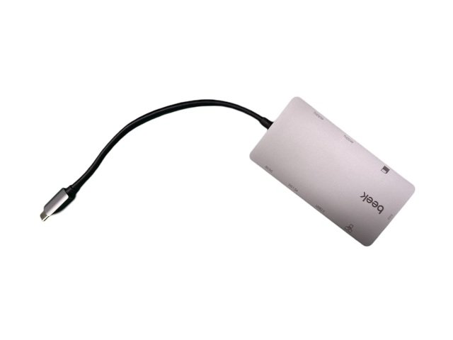 BEEK BA-DCK-UC10 9 in 1 USB Tip C Docking Station - görsel 5