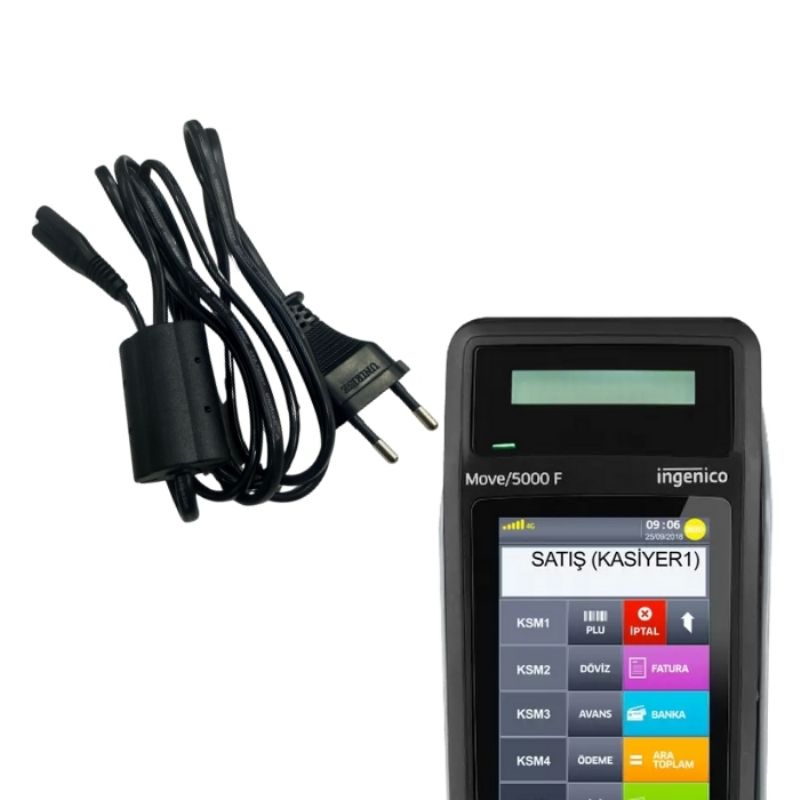 İngenico Move Adaptör Kablosu 2,5a/250v