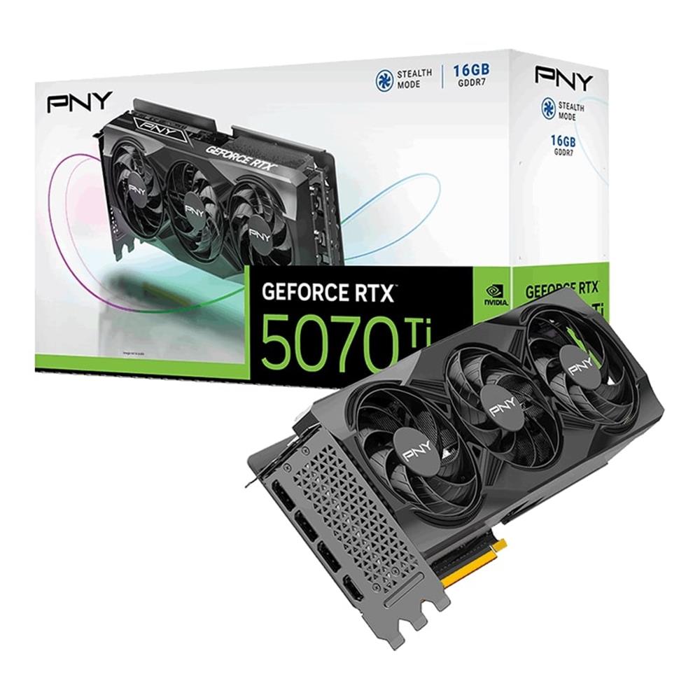 PNY GeForce RTX5070Ti VCG5070T16TFXPB1 16GB GDDR7 256Bit DisplayPort HDMI Ekran Kartı - görsel 2