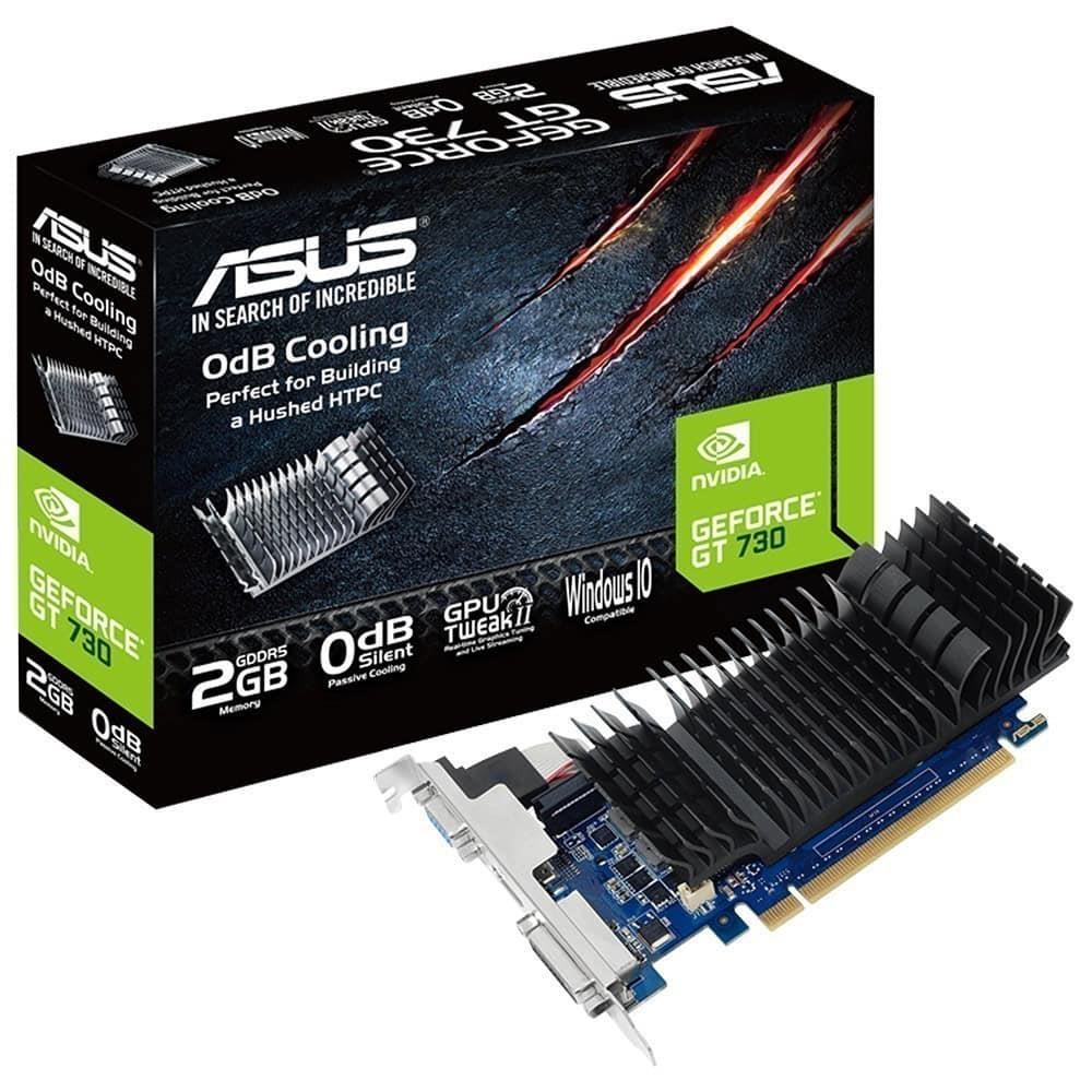 Asus GeForce GT730 GT730-SL-2GD5-BRK DDR5 2GB 64Bit NVIDIA DX12 Ekran Kartı - görsel 2