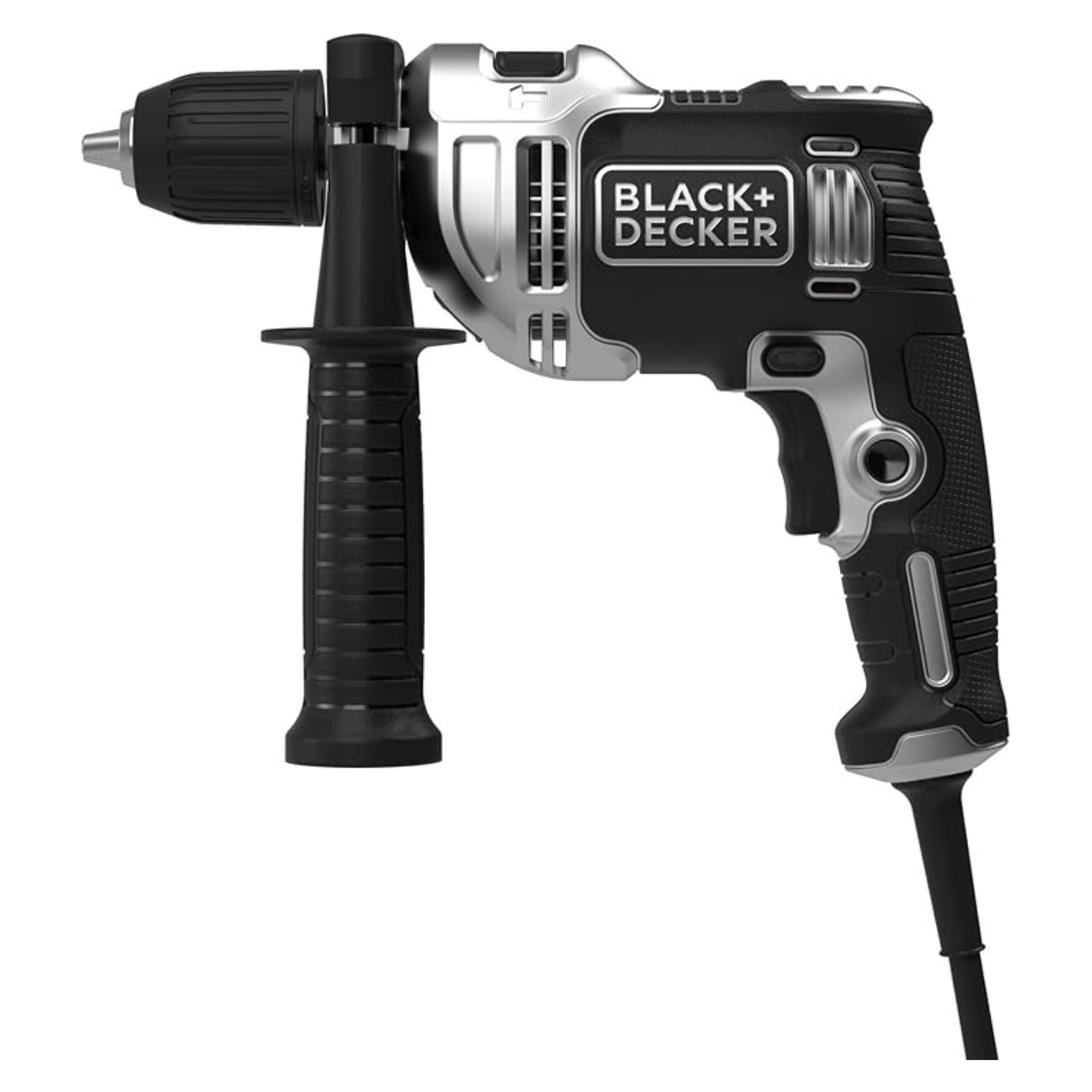 Black+Decker BEH71A40SK-QS Silver 710 W Darbeli Matkap - küçük görsel 1