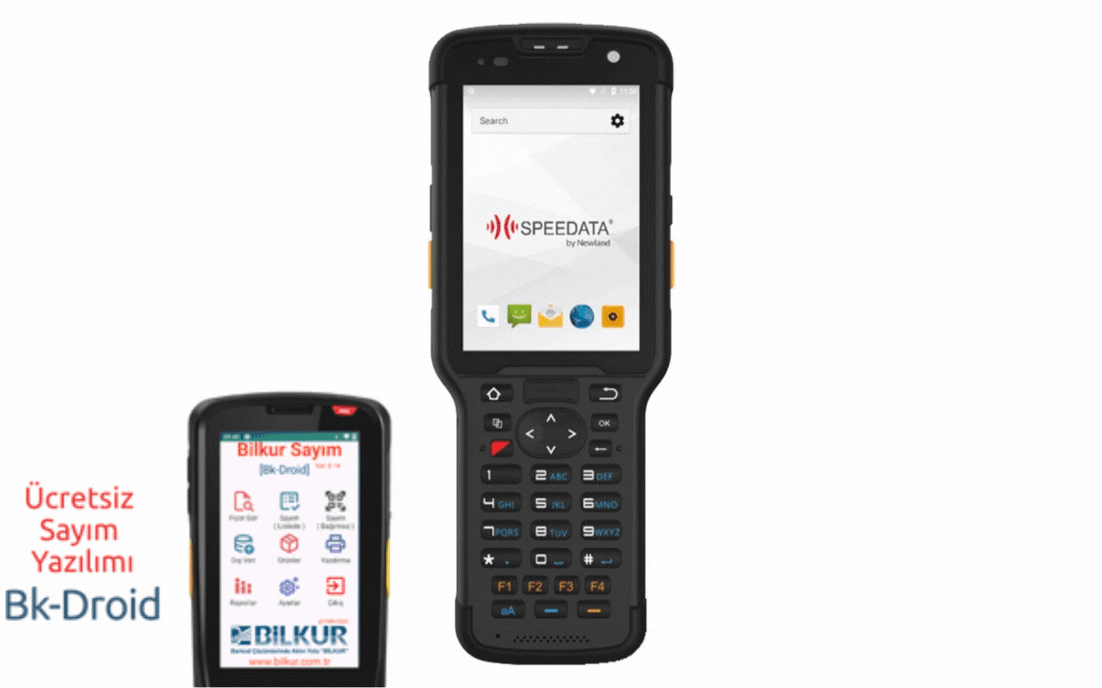 Speedata SD35-WO-C Karekod,Android,Wifi,Cradle El Terminali - küçük görsel 1