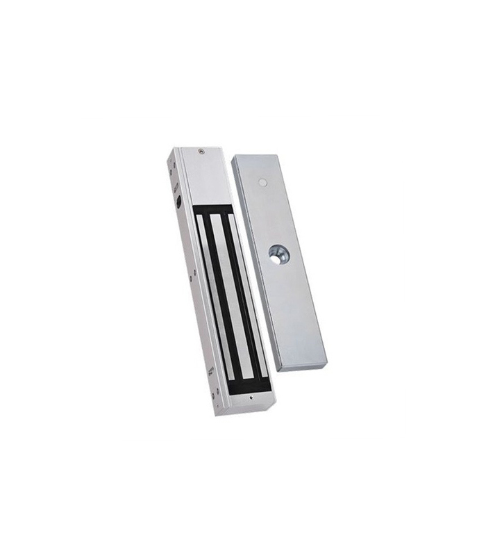 NML-280ND ELEKTRO MANYETİK KİLİT RÖLE SÜRELİ NO/NC ( 280KG)+ LZ SET (WB) - küçük görsel 1