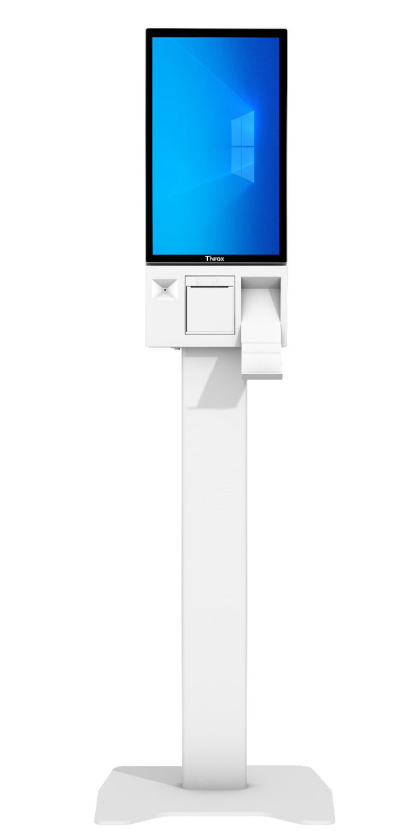 Tiwox K-2150W Kiosk 21,5" i7 5.Gen 16GB 256GB WiFi Barkod Yazıcı 2D (BEYAZ)