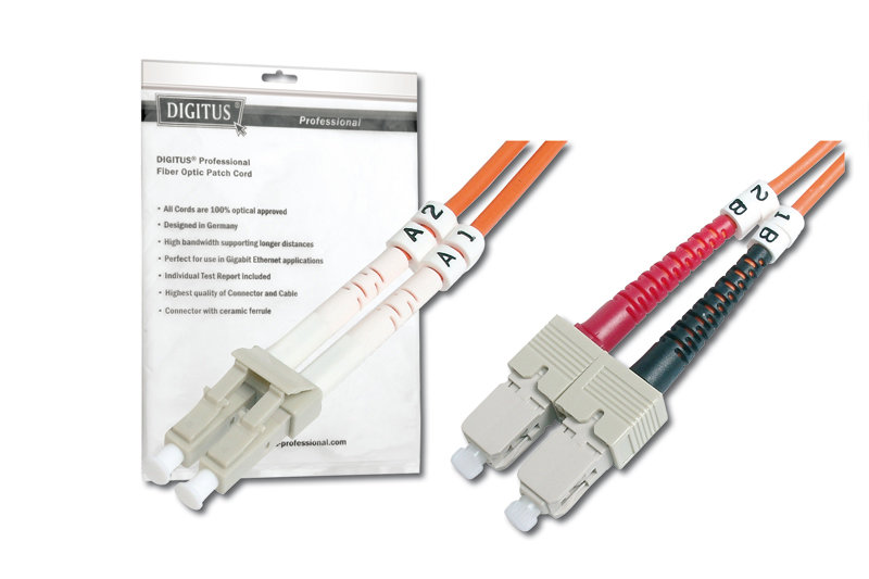 Digitus DK-2532-05/3 LC-SC Fiber Optik Patch Kablo - görsel 2