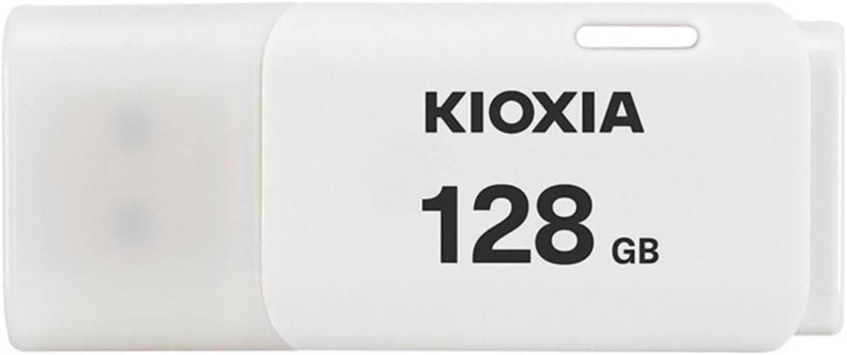 128GB KIOXIA U202 LU202W128GG4 Beyaz USB 2.0 Flash Bellek