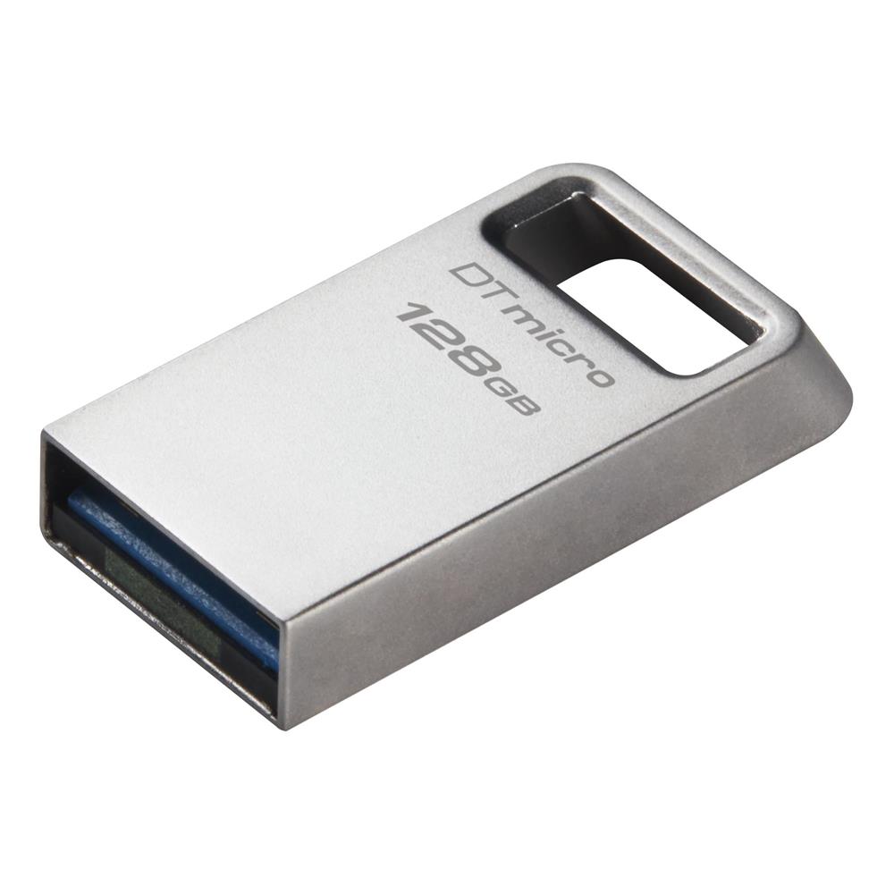 Kingston DTMC3G2/128GB DataTraveler Micro 200MB/s Metal USB 3.2 Gen 1 Flash Bellek - görsel 2