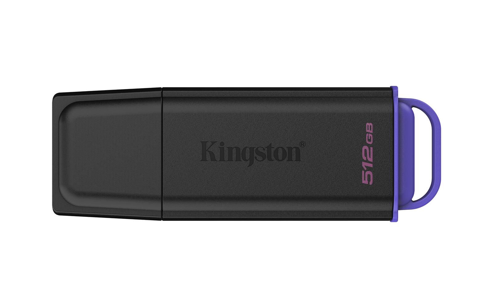 Kingston DTXG2/512GB 512GB Portable USB 3.2 Gen 1 DataTraveler Exodia Black/Purple Flash Bellek - görsel 2