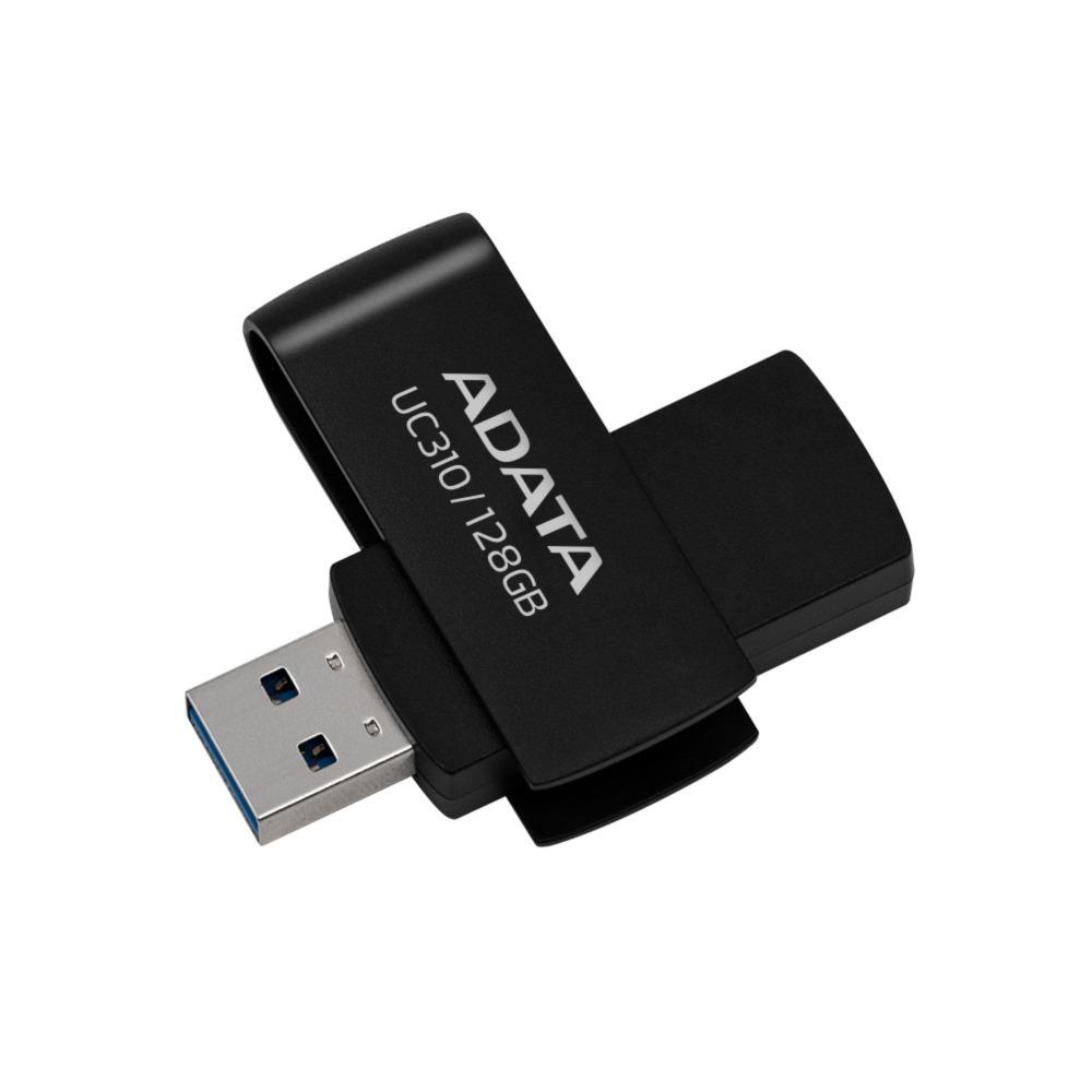 Adata UC310/128GB 128GB USB3.2 Gen1 Black Flash Bellek - görsel 2