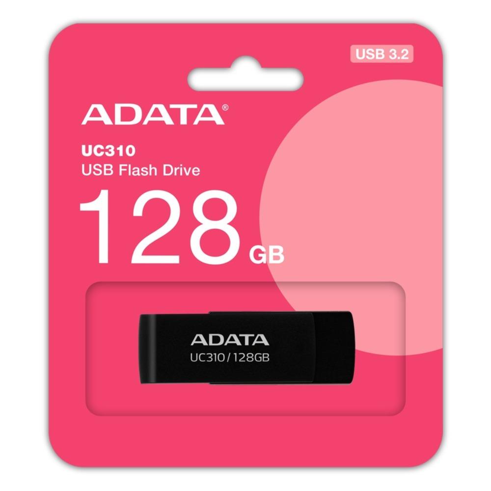 Adata UC310/128GB 128GB USB3.2 Gen1 Black Flash Bellek