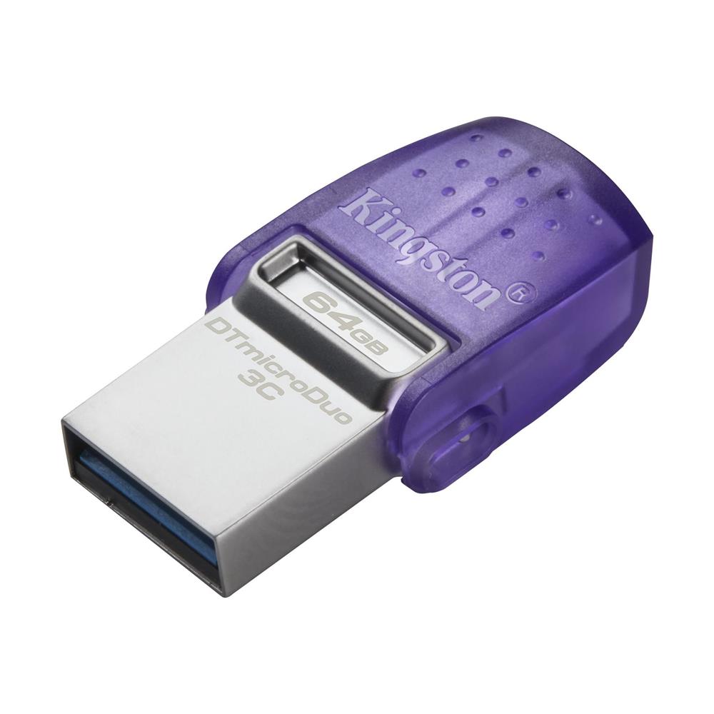 Kingston DTDUO3CG3/64GB DataTraveler microDuo 3C 200MB/s dual USB-A + USB-C Flash Bellek - görsel 2