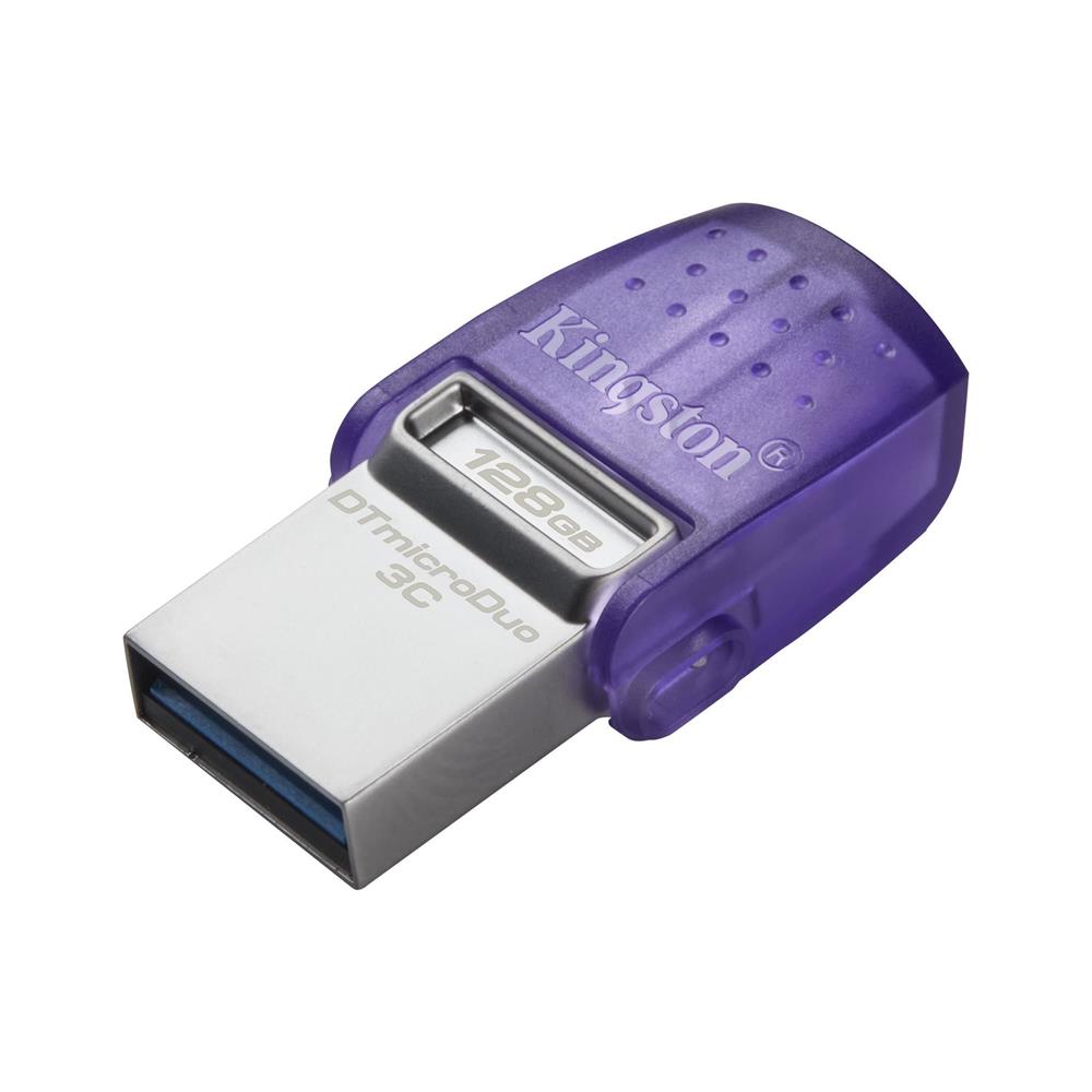 Kingston DTDUO3CG3/128GB DataTraveler microDuo 3C 200MB/s dual USB-A + USB-C Flash Bellek - görsel 2