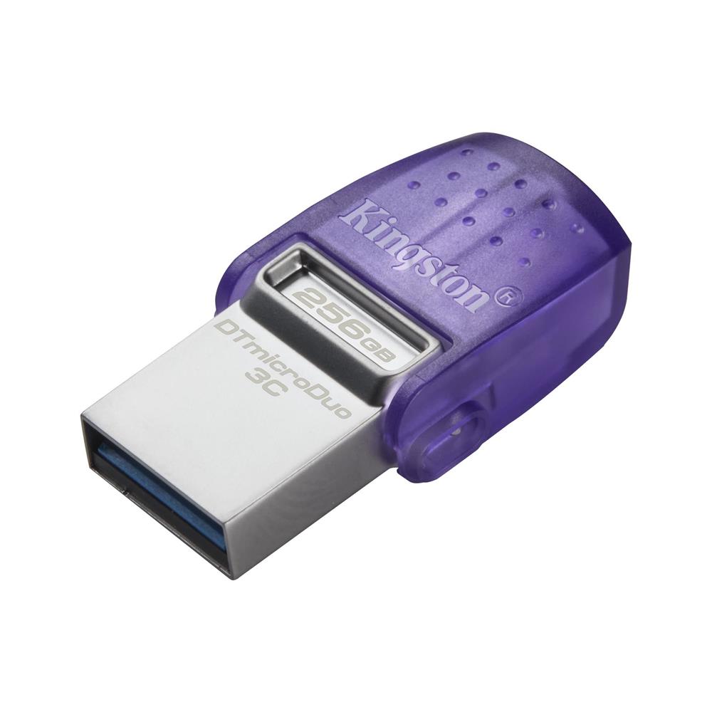 Kingston DTDUO3CG3/256GB DataTraveler microDuo 3C 200MB/s dual USB-A + USB-C Flash Bellek - görsel 2