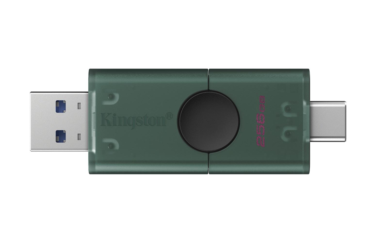Kingston DTDEG2/256GB 256GB USB-A + USB-C 3.2 Gen 1 DataTraveler DuoG2 Flash Bellek - görsel 2