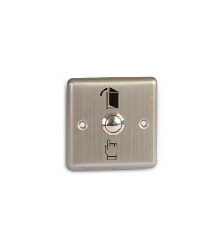NOVACOM BT01 GENİŞ TİP BAS AÇ METAL BUTON - küçük görsel 1