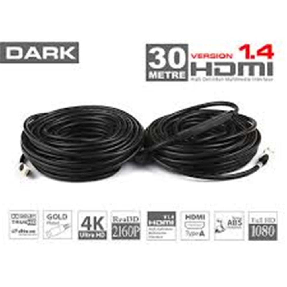 Dark DK HD CV14L3000A 30mt Hdmi v1.4 3d led/lcd/ps3 Kablo