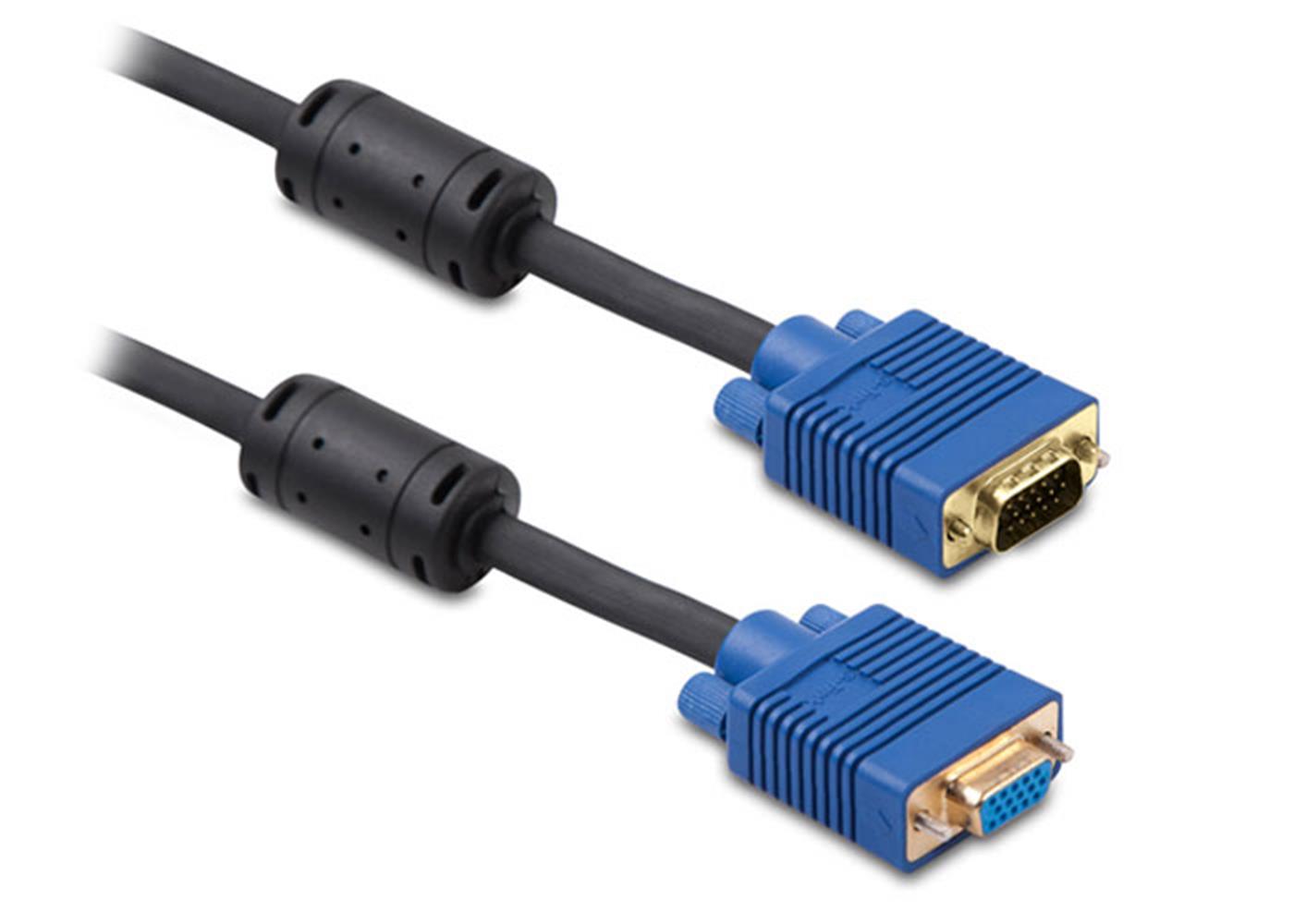 S-link SLX-187 VGA F/M 15P 5m Monitör Kablosu