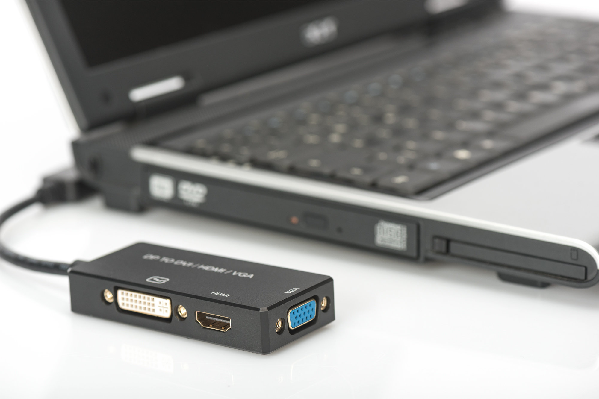 Assmann AK-340418-002-S DisplayPort Çeviricisi/3 in 1 Multi-Media Kablosu
