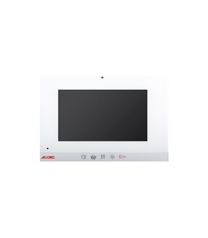 AUDİO 001198B BUS PLUS GD 4.3'' MEKANİK BTN GÖRÜNTÜLÜ DİAFON BEYAZ - küçük görsel 1