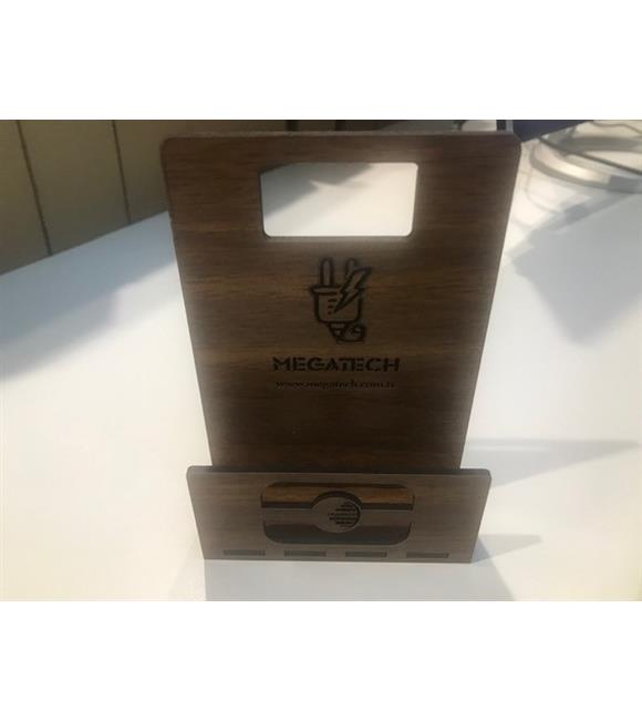 Megatech Ahşap Telefon Tutucu