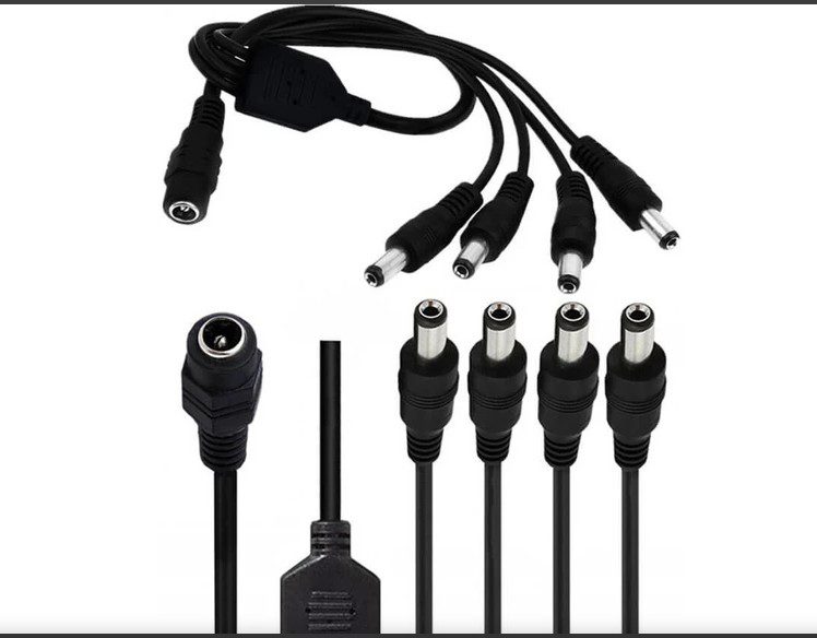 POWER JACK 1 ADET GİRİŞ-4 ADET 12V ÇIKIŞ