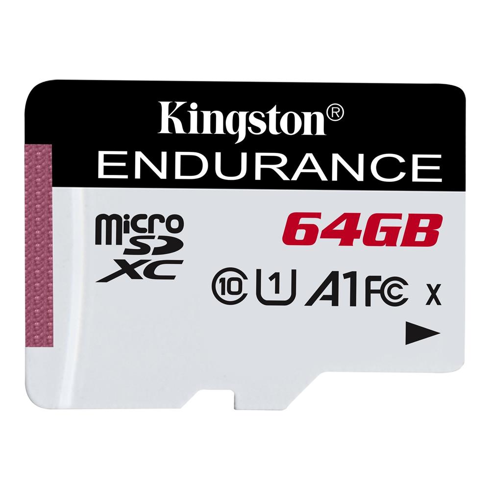 Kingston SDCE/64GB 64GB microSDXC Endurance 95R/30W C10 A1 UHS-I Card Only Hafıza Kartı - görsel 2