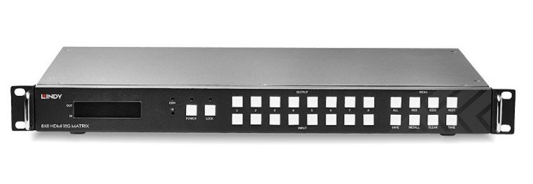 Lindy LIN-38260 8x8 HDMI 18G Matrix - görsel 3