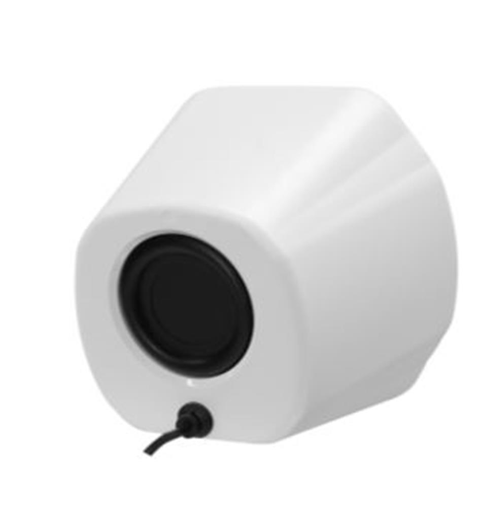 Mikado MD-180 2.0 3W*2 Beyaz RGB Aydınlatmalı USB + 3.5mm USB 5V Speaker Hoparlör