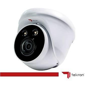 Tekron TK-2808s IP 8.0 MP 4K Dome Starlight Kamera POE