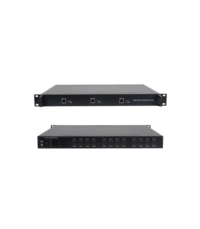 NR01N-IP140H 4 HDMI INPUT 4 SPTS IP OUT IPTV ENCODER - küçük görsel 1