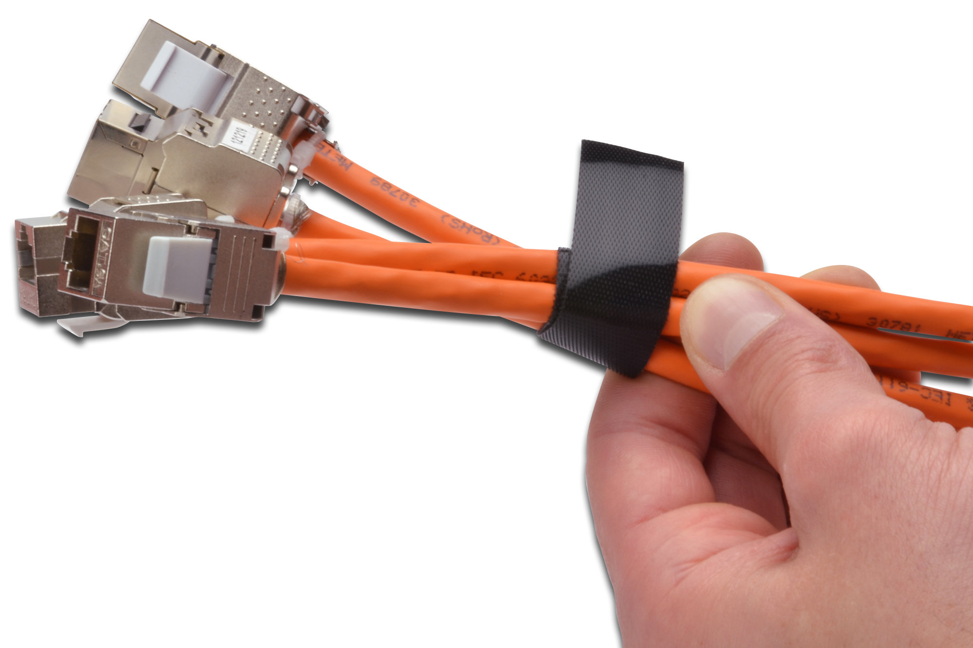 Assmann DN-CT-10M-20 Kablo Düzenleyici Cırt Cırtlı Bant 10 metre
