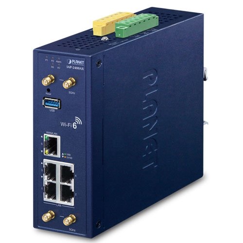 Planet PL-IAP-2400AX Endüstriyel 5GHz 802.11ax 2400Mbps Kablosuz Access Point - görsel 3