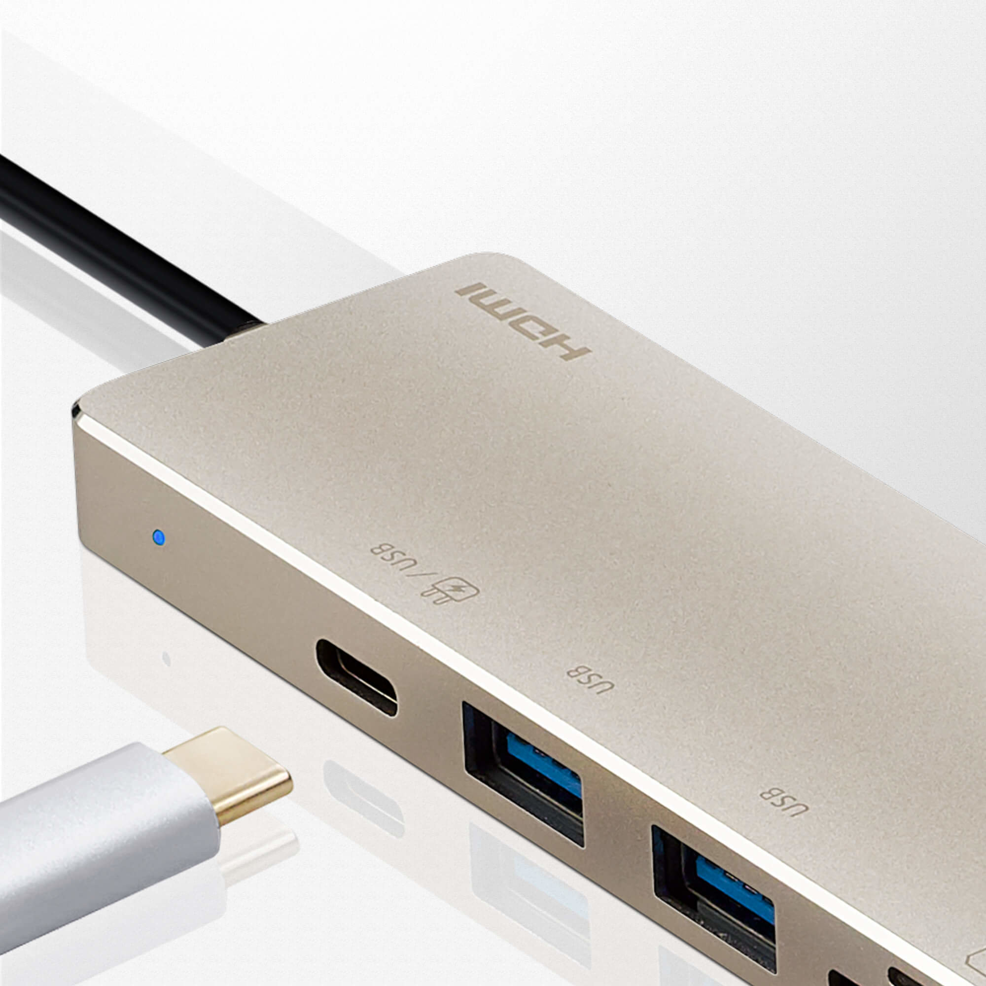 Aten UH3239 USB-C Multiport Mini Dock with Power Pass-Through - görsel 8