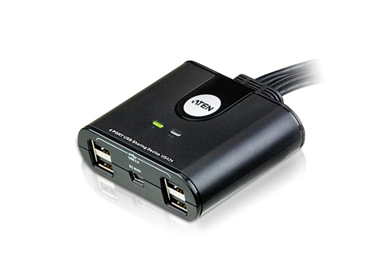 Aten US424 USB Arayüzüne Sahip Cihazları Paylaştıran Switch - görsel 2