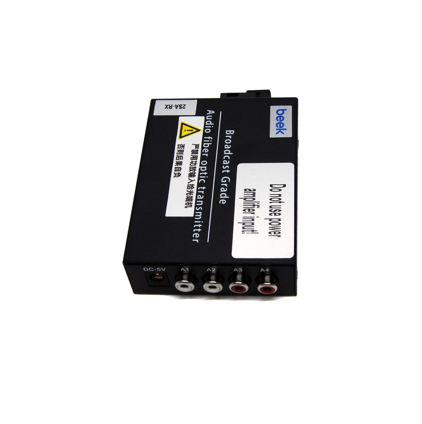 BEEK BS-EXT-RCA-SM-20 RCA Audio Optical Transceiver/Extender - görsel 7