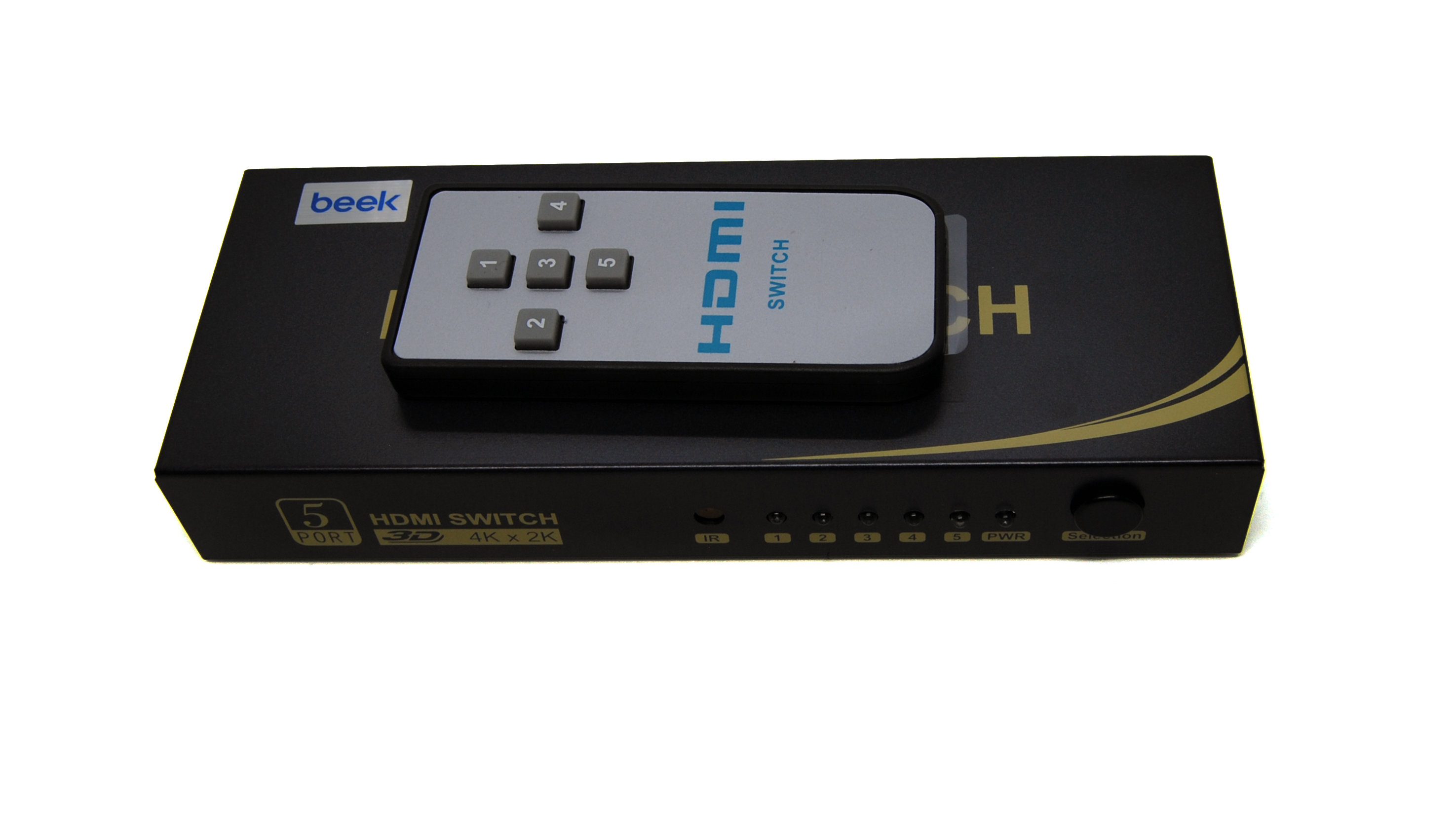 BEEK BS-VSW-HD51UH 5 Port Ultra HD 4K HDMI Switch - görsel 9