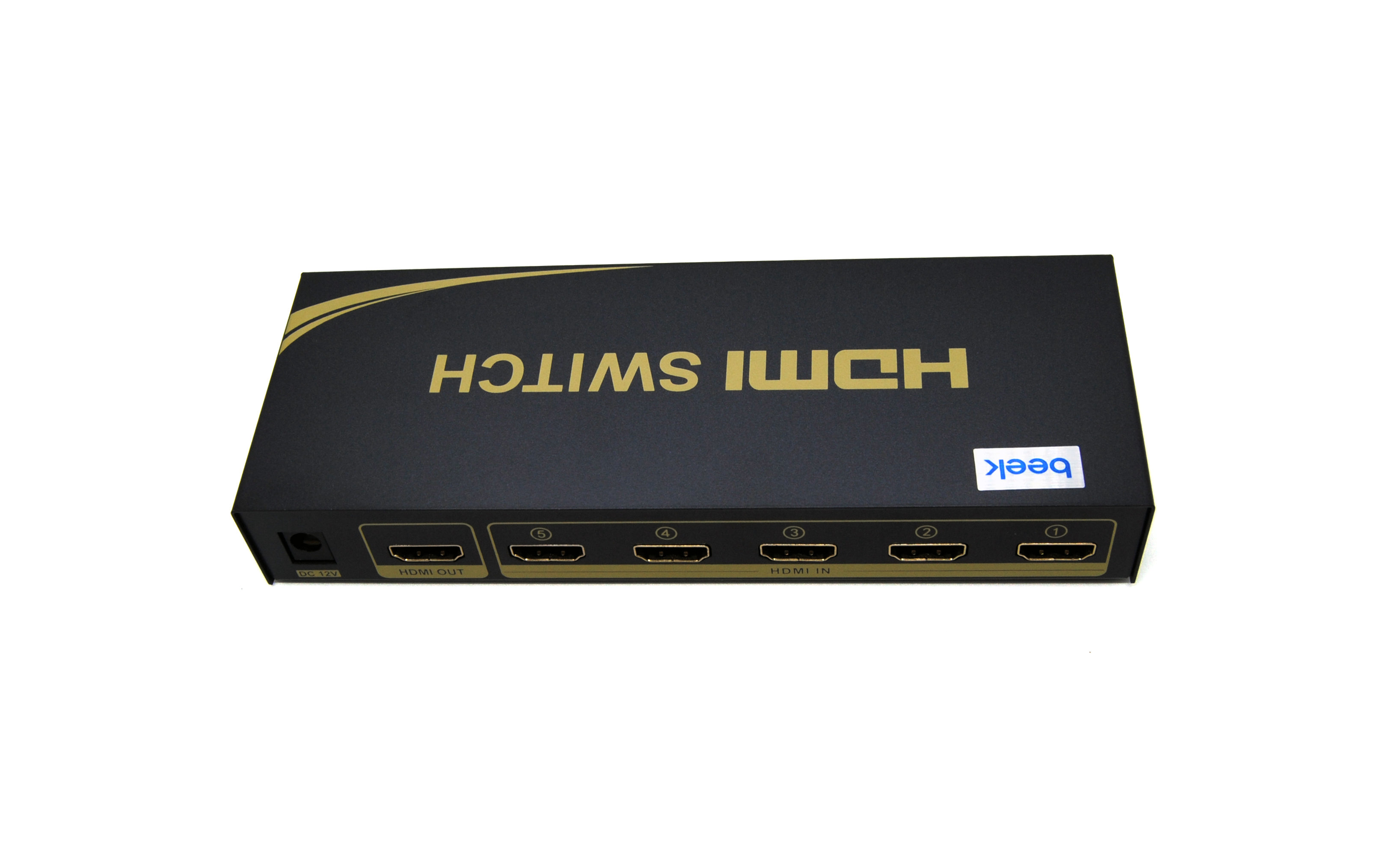 BEEK BS-VSW-HD51UH 5 Port Ultra HD 4K HDMI Switch - görsel 6