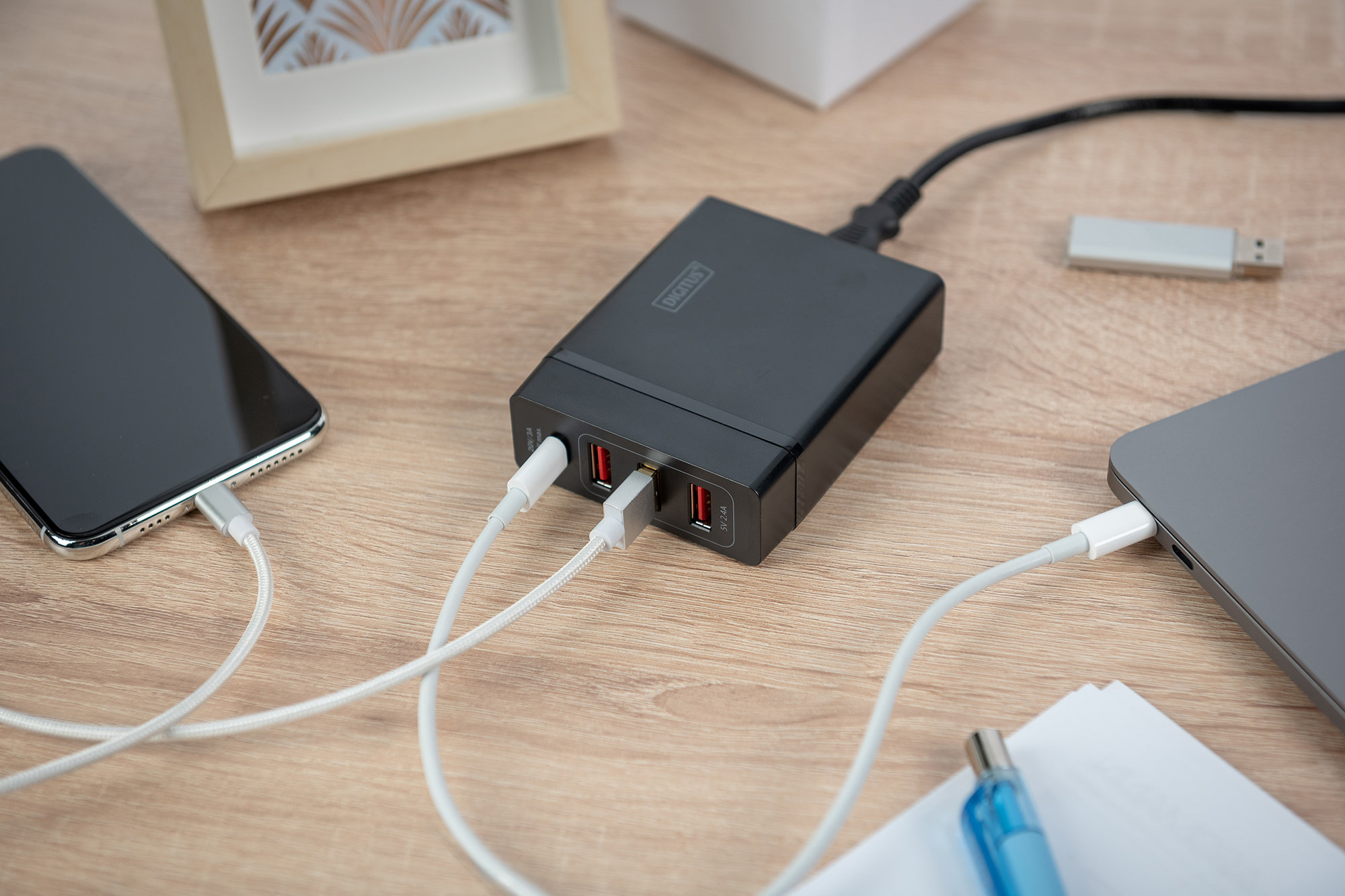 Digitus DA-10195 4-Port USB Şarj Adaptörü - görsel 7