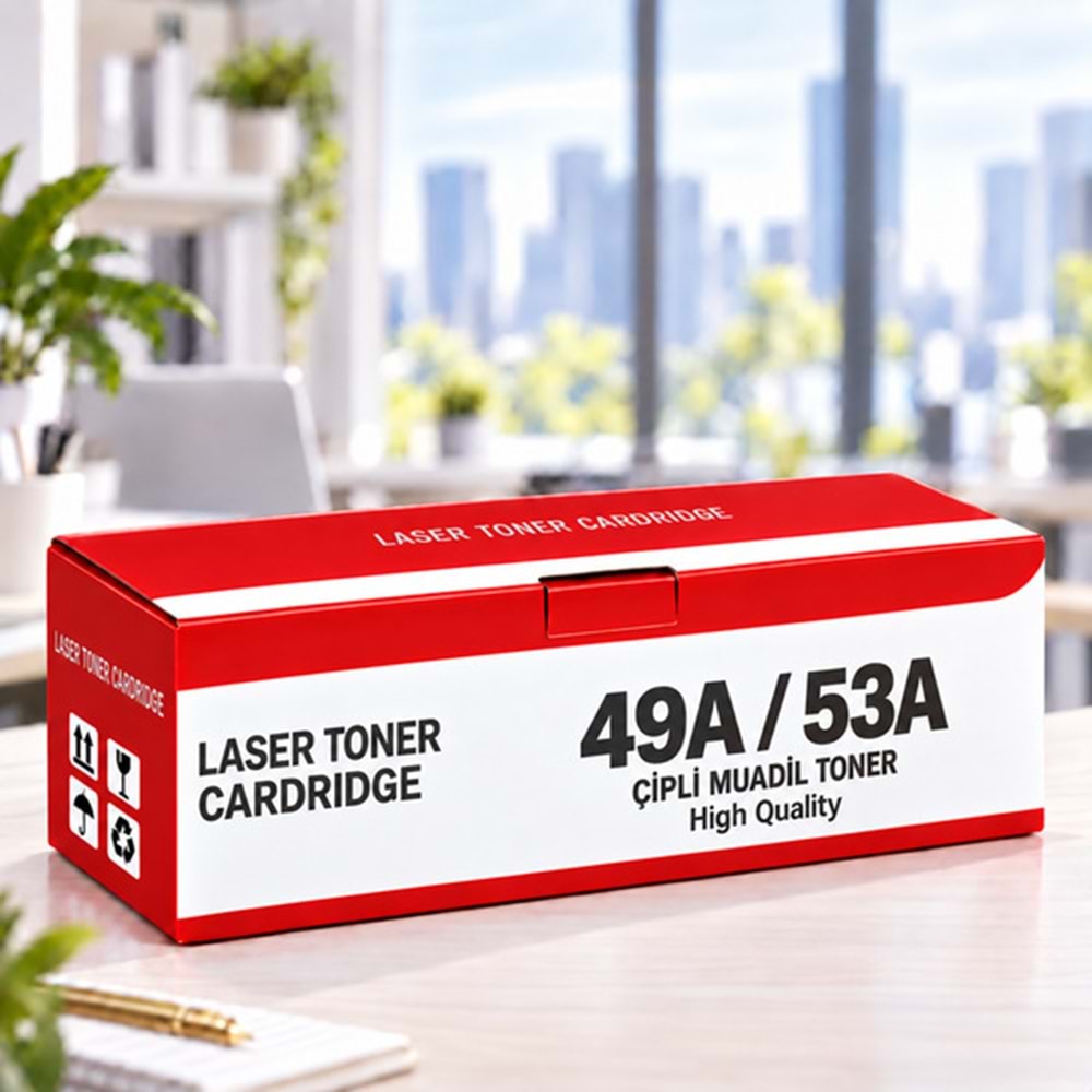 Yugubi Hp 49A / 53A / Canon Crg-708 / 715 Muadil Toner 2.5K - Kolisi 14 Ad