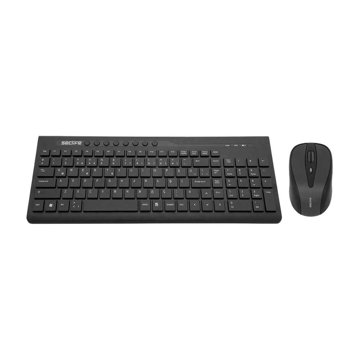 Seclife SLK-4520WQ Usb Kablosuz Klavye Mouse Set