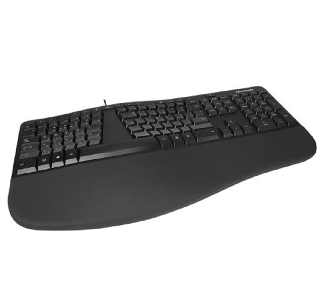 Microsoft Buisness Ergonomic Kablolu Klavye Hebrew Layout (LXN-00016) (İthalatcı Garantili) - görsel 2