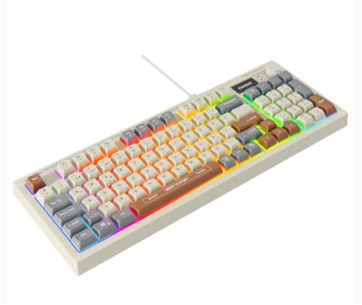 Everest KB-79 SILENT PRO Gri/Gri Mavi/Kahve SESSİZ RGB Q Membrane Oyuncu Klavyesi