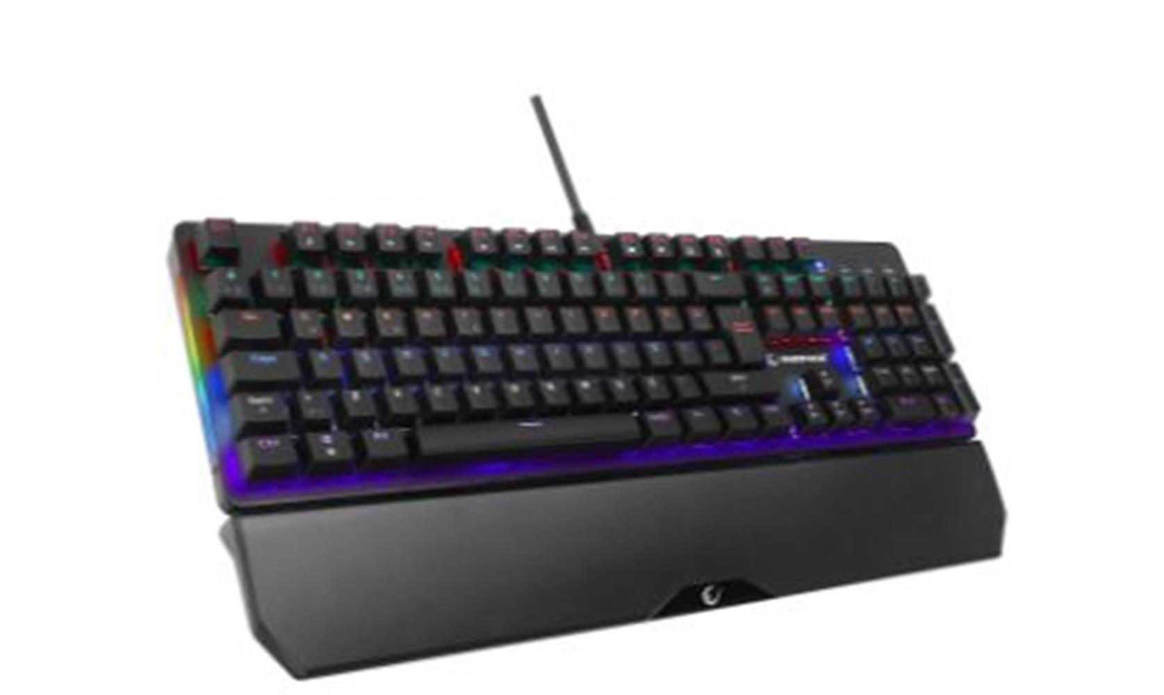 Rampage KB-R86 UMBRA Siyah USB Rainbow Aydınlatmalı Red Switch Mekanik Gaming Oyuncu Klavye - görsel 2