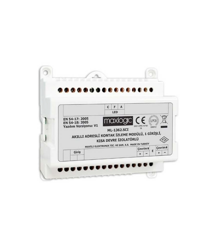ML-1362 MAXLOGIC AKILLI ADRESLİ KONTAK İZLEM MODÜLÜ
