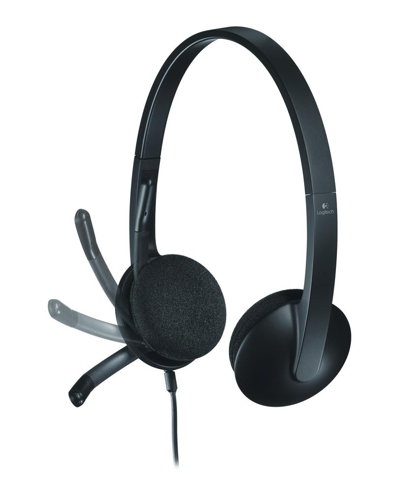 Logitech 981-000475 H340 Siyah Usb Mikrofonlu Kulaküstü Kulaklık - görsel 2
