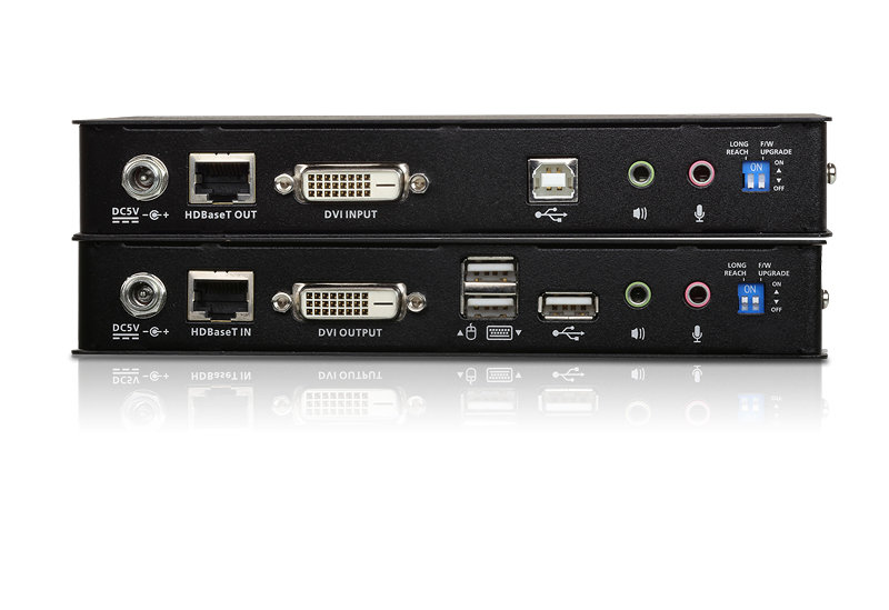 Aten CE620 USB DVI HDBaseT 2.0 KVM Mesafe Uzatma Cihazı - görsel 3