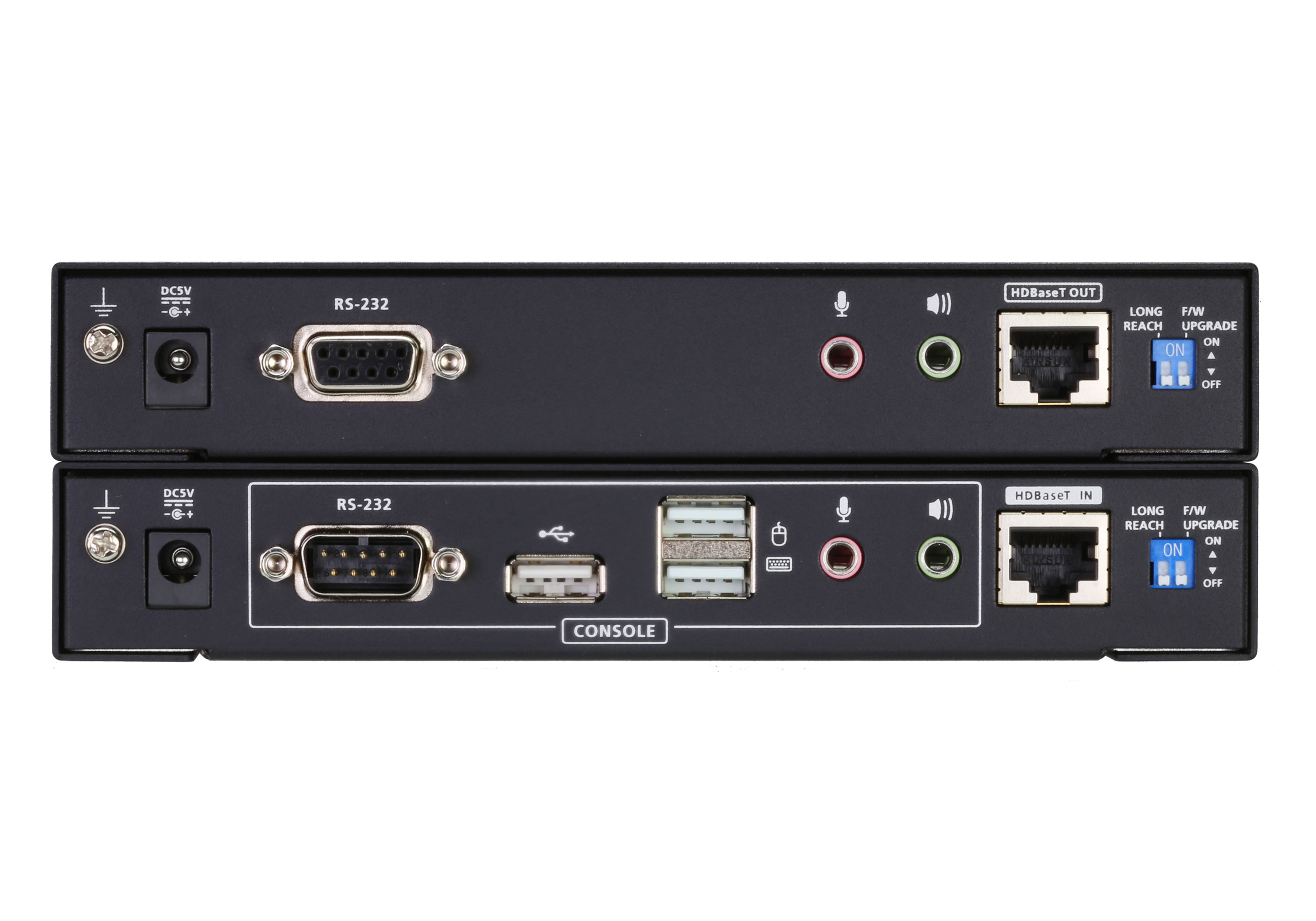 Aten CE624 USB DVI Dual View HDBaseT 2.0 KVM Mesafe Uzatma Cihazı - görsel 4