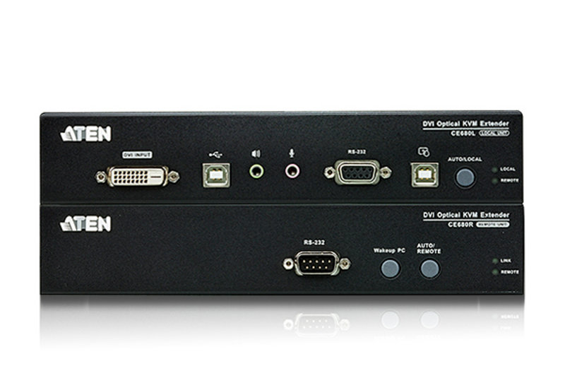 Aten CE680 DVI Fiber Optik KVM Mesafe Uzatma Cihazı - görsel 4