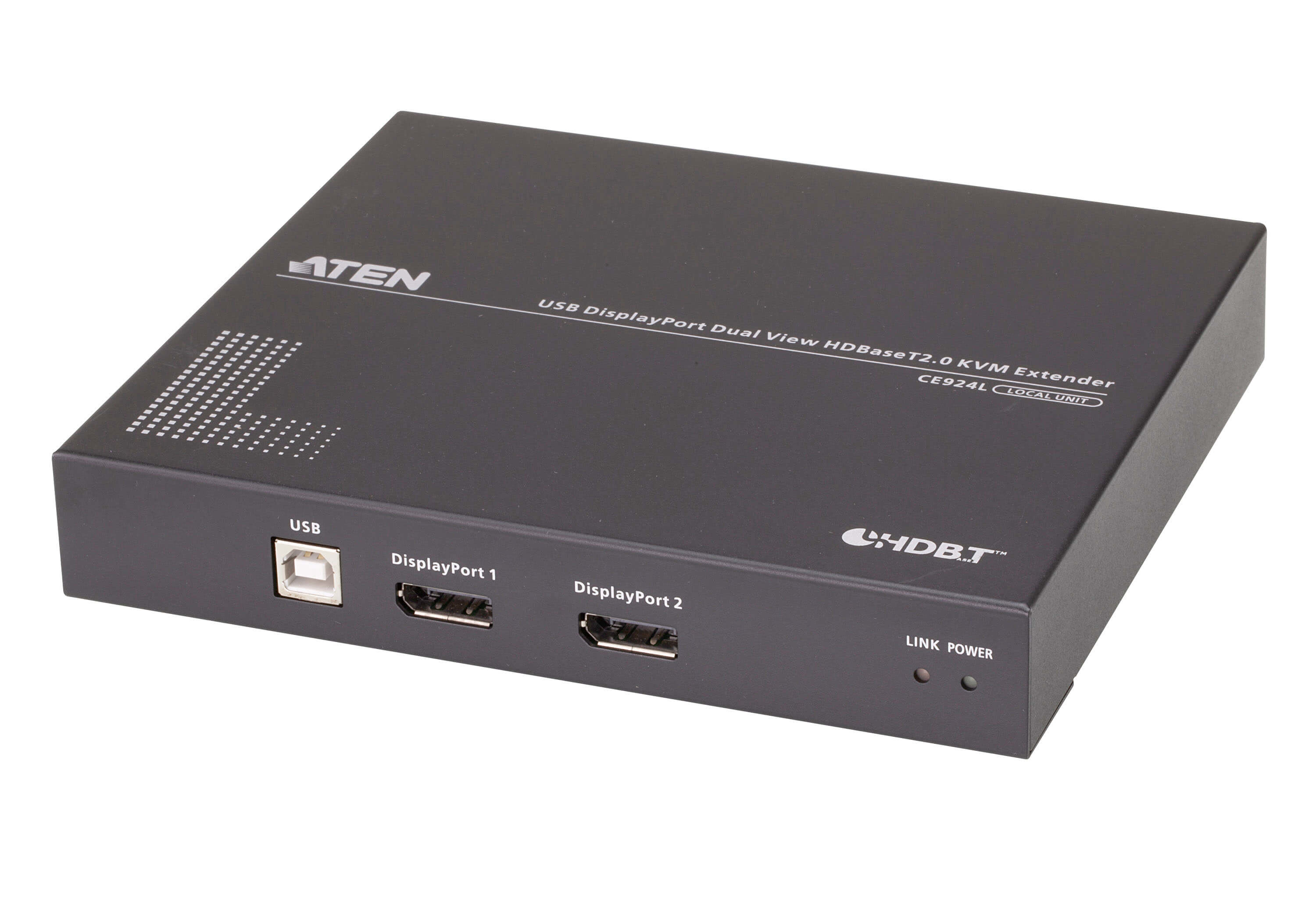 Aten CE924 USB DisplayPort Dual View HDBaseT 2.0 KVM Mesafe Uzatma Cihazı - görsel 3
