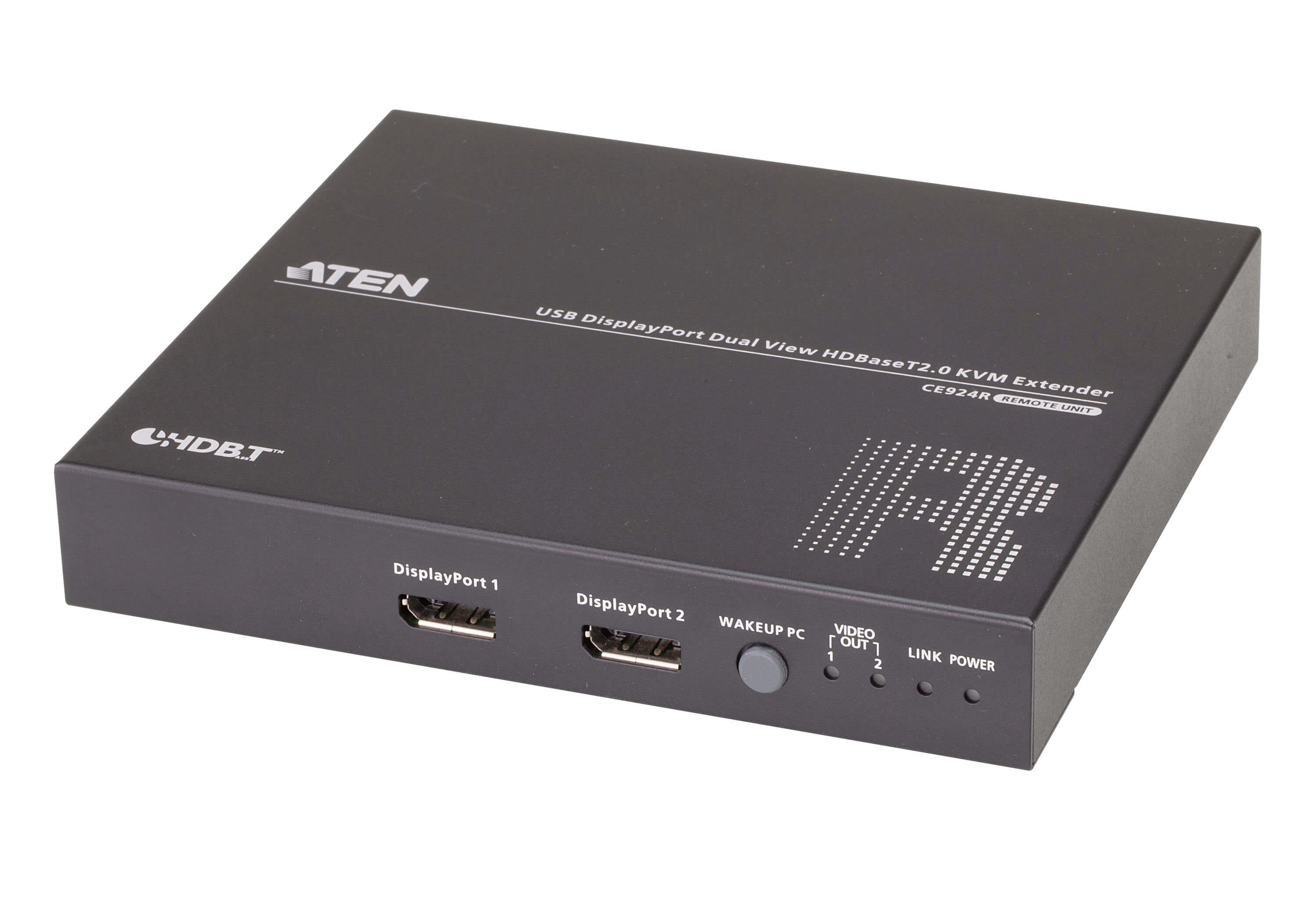 Aten CE924 USB DisplayPort Dual View HDBaseT 2.0 KVM Mesafe Uzatma Cihazı - görsel 6